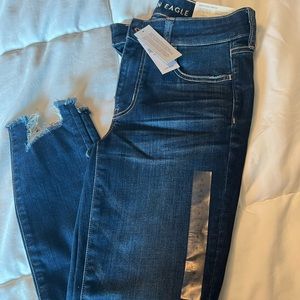American Eagle crop stretch jegging